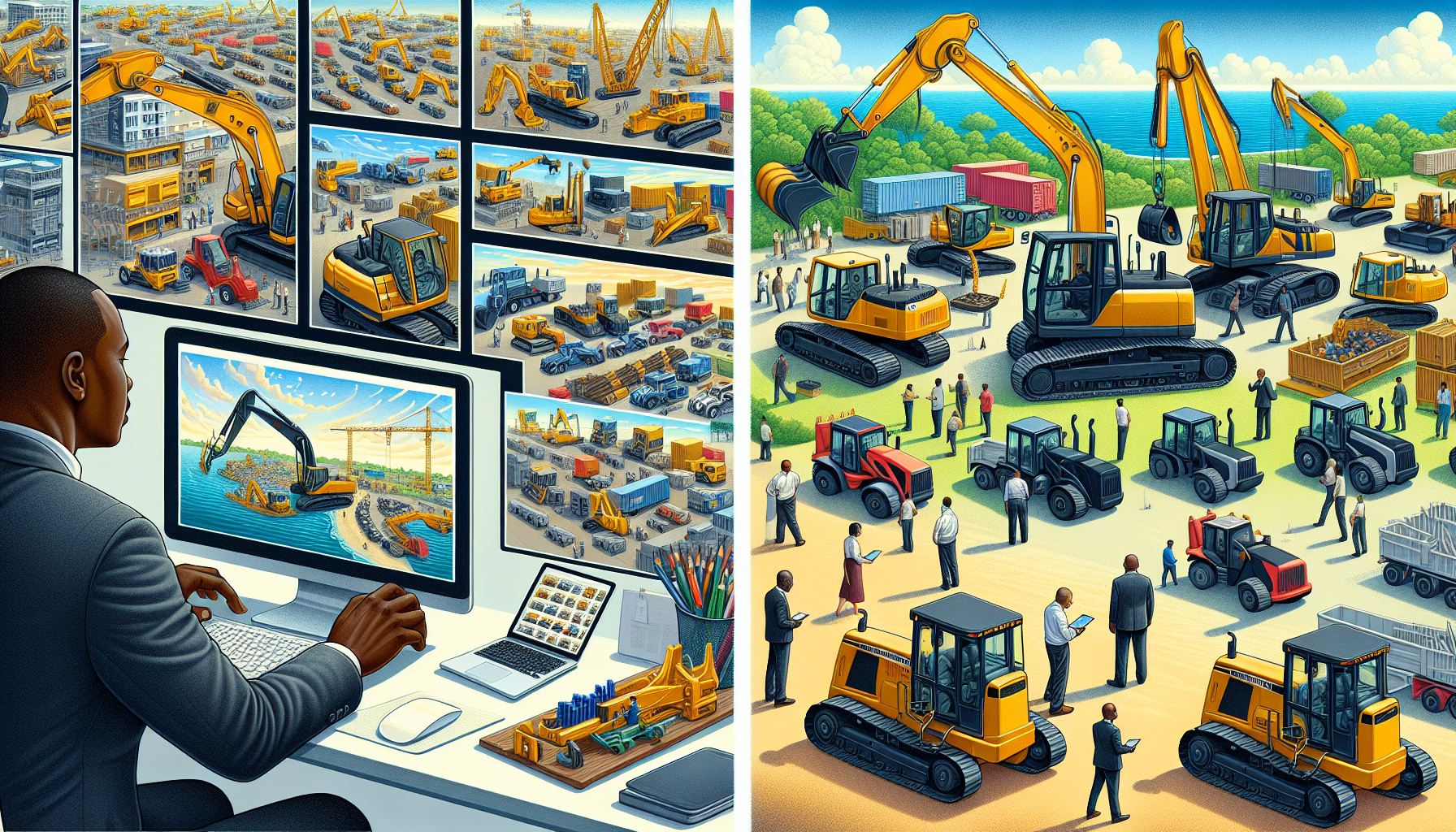 Top Benefits of Purchasing Construction Equipment with Delivery